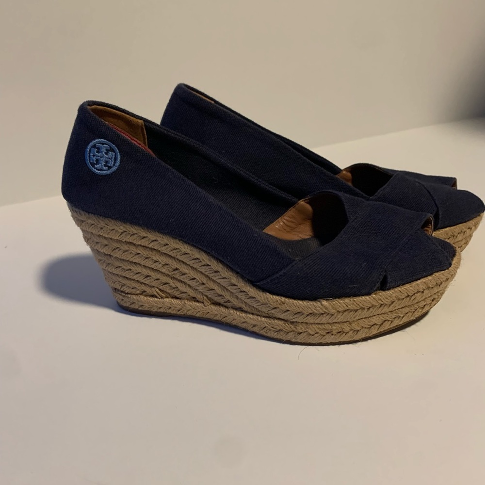 Tory Burch Espadrilles Wedge size 7 1/2